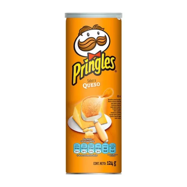 PAPAS PRINGLES QUESO X124G