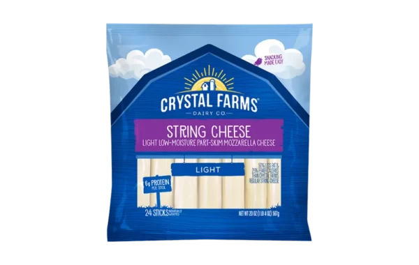 STRING CHEESE LIGTH CRYSTAL FARMS X24UN