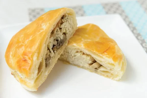 PASTEL POLLO Y CHAMPIÑONES