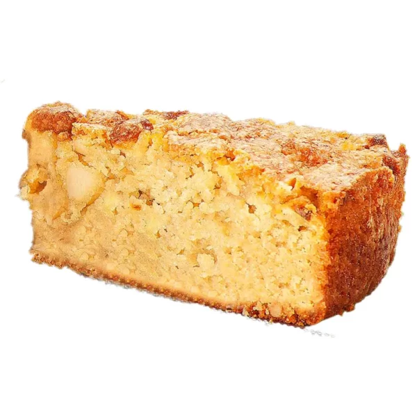 PORCION DE TORTA DE MANZAN Y NUEZ