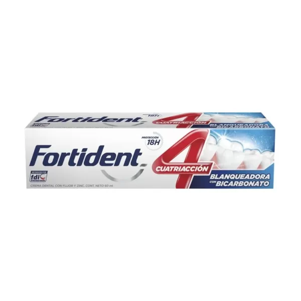 CREMA DENTAL FORTIDENT BLANQUEADOR X60ML