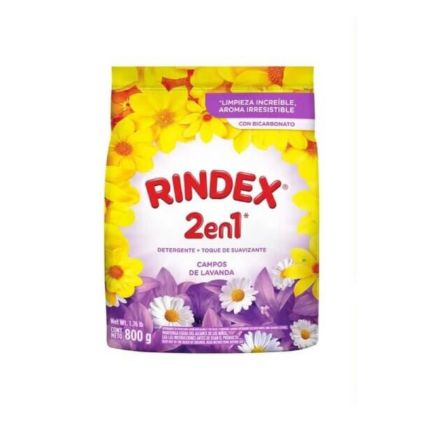 DETERGENTE RINDEX CAMPO DE LAVANDA X800G
