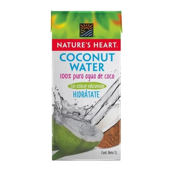 AGUA DE COCO NATURE´S HEART X1LT