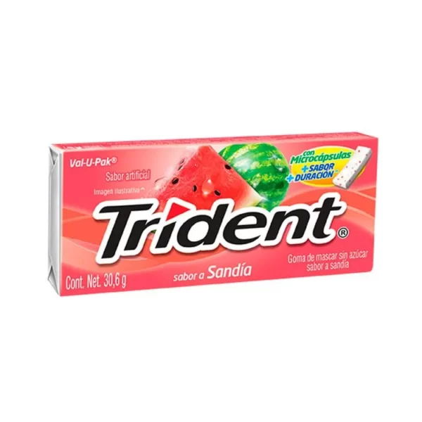 CHICLET TRIDENT EVUP SANDIA X18UN