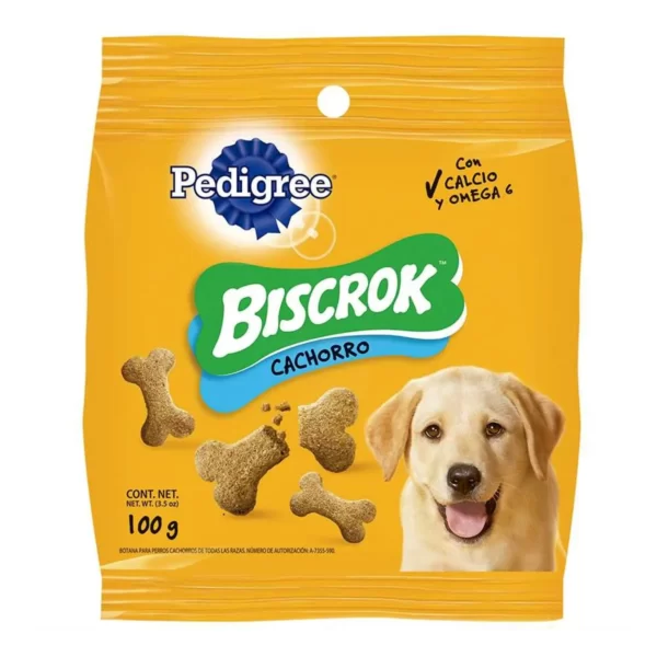 GALLETAS PEDIGREE BISCROK CACHORRO X100G