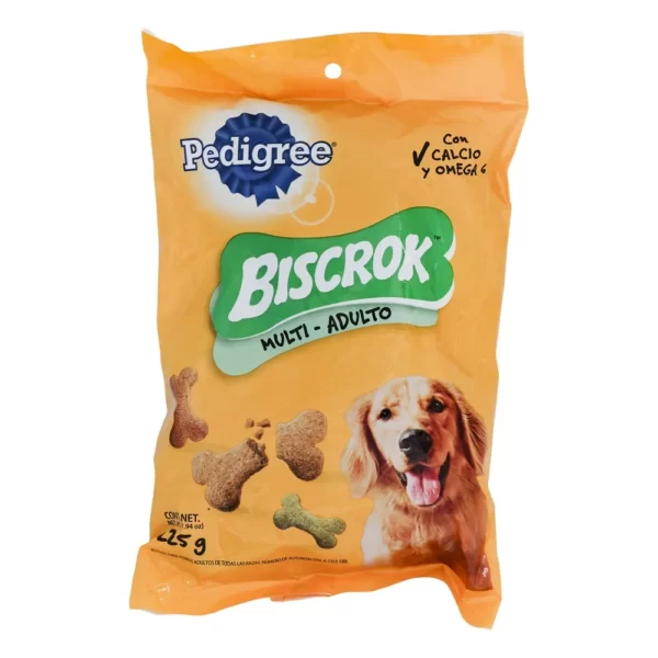 GALLETAS PEDIGREE BISCROK ADULTO X225G