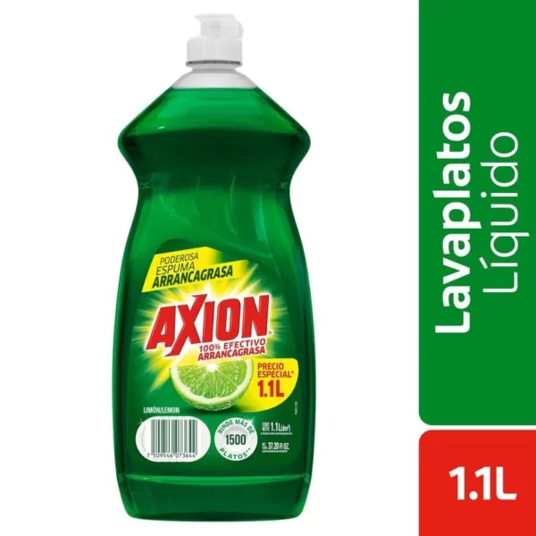 LAVAPLATOS AXION LIQUIDO LIMON X1.1LT