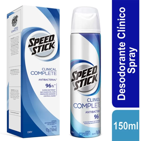 DESODOR SPEED STICK CLINI COMP AER X150M