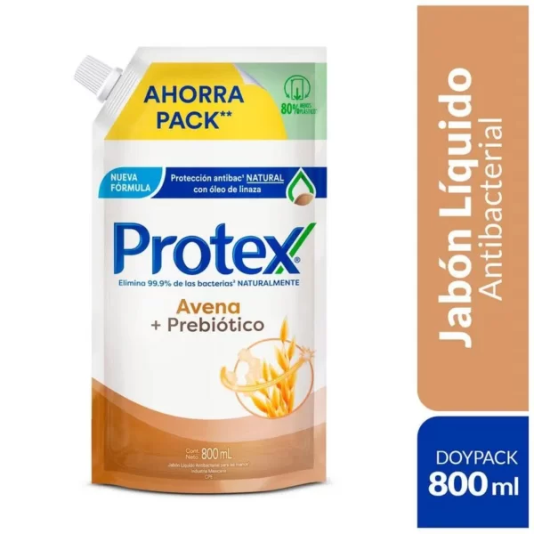 JABON LIQUIDO PROTEX AVENA X800ML