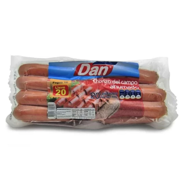 CHORIZO DEL CAMPO AHUMADO DAN PG16 LLV20