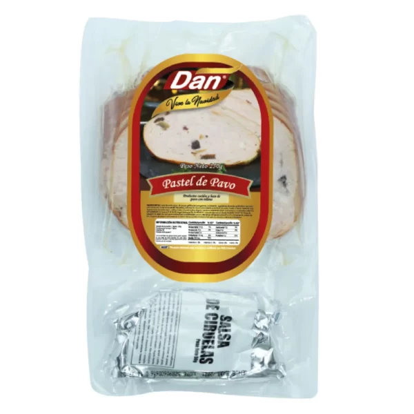 PASTEL DE PAVO DAN X250G