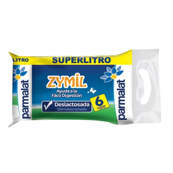 LECHE PARMALAT ZYMIL DESLACTOSADA 6X1100