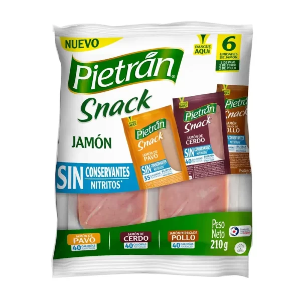 SNACK PIETRAN 6UN X210G