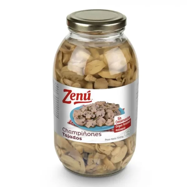 CHAMPIÑONES ZENU TAJADOS X1000GR