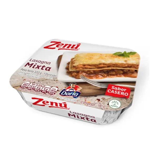 LASAGNA MIXTA ZENU X320G