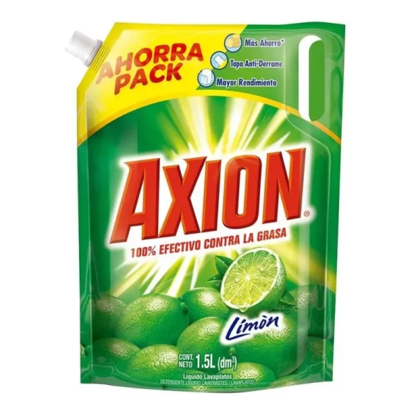 LAVAPLATOS AXION LIQ LIMON  X1.5LT