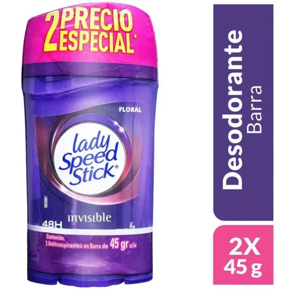 DESODORANTE LADY SS BARRA INV-FLOR X2PE