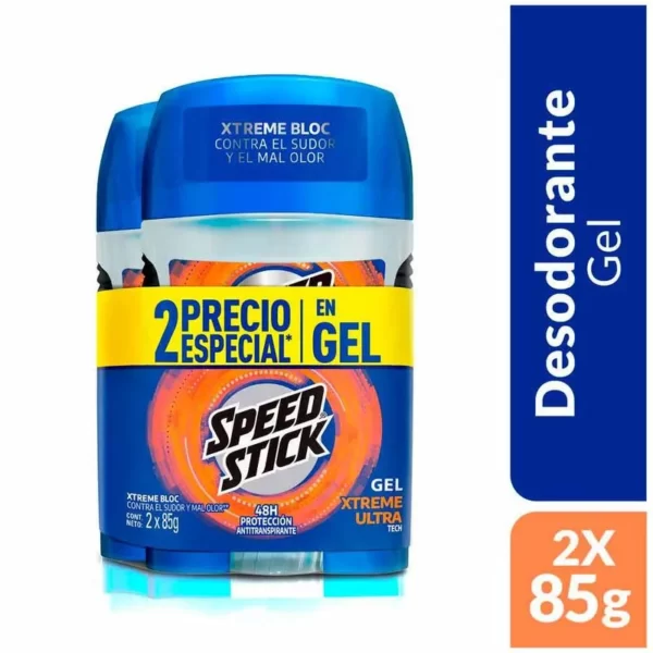 DESODOR SPEED STICK XTREME ULTR 2UN X85G