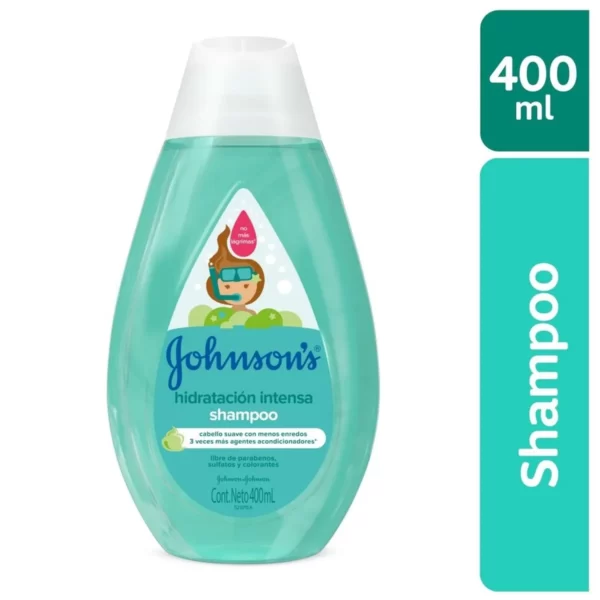SHAMPOO JOHNSON´S HIDRATAC INTENS X400ML