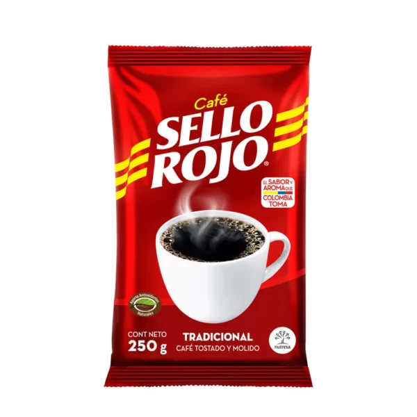 CAFE SELLO ROJO FUERTE X250G