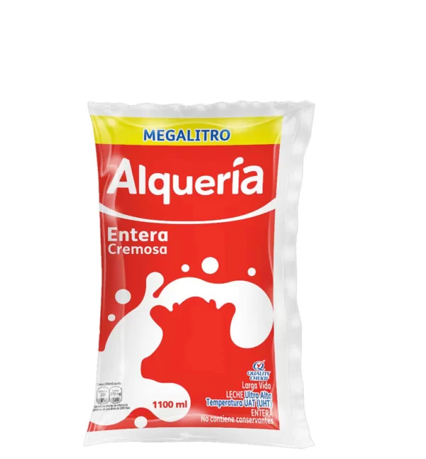 LECHE ENTERA ALQUERIA X1100ML